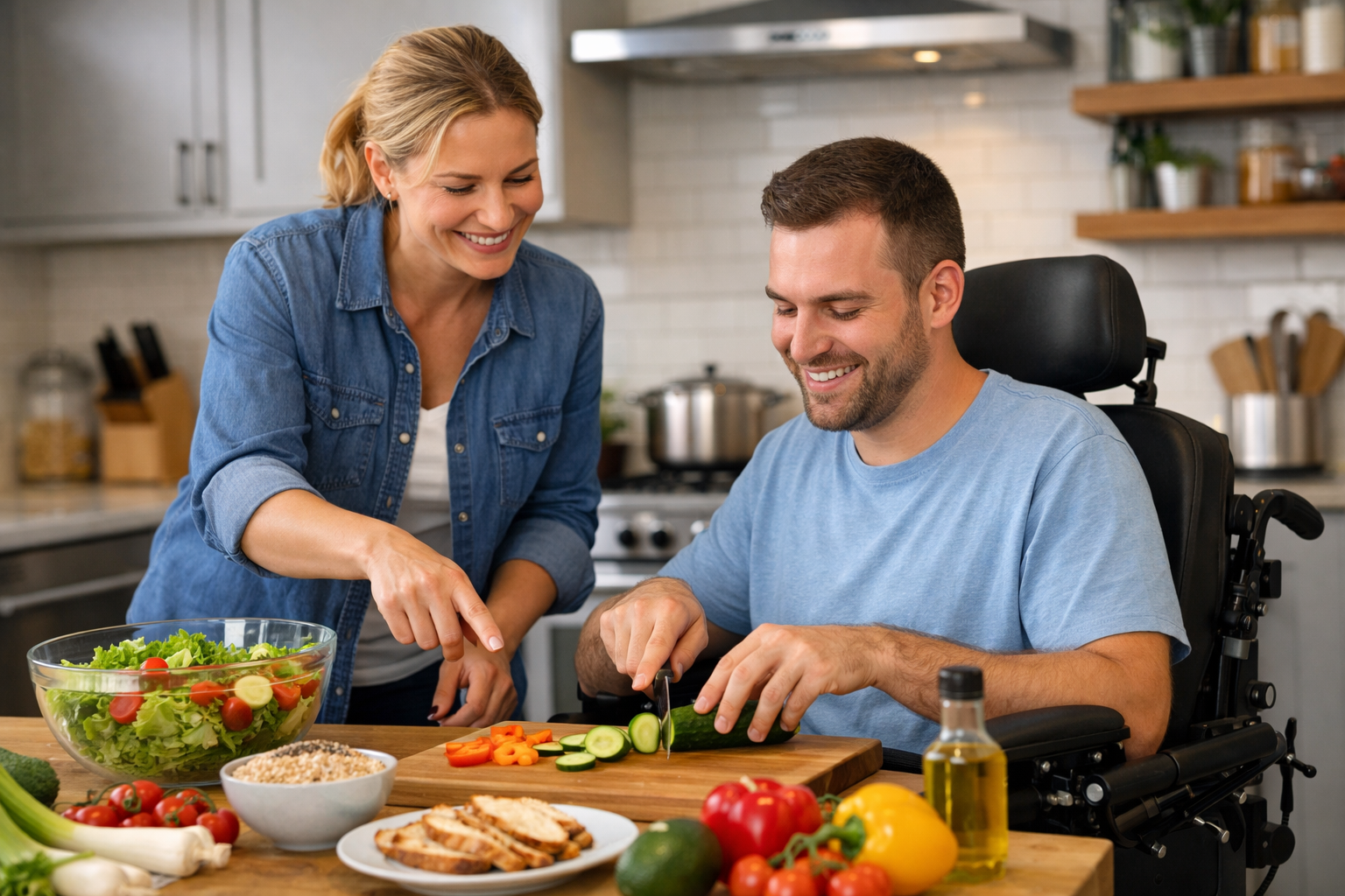 Care support for daily living tasks